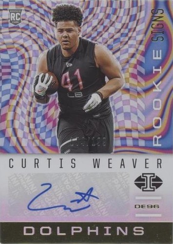 2020 Panini Illusions Curtis Weaver #RS18