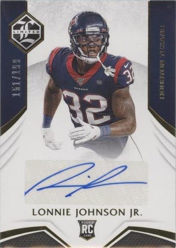 2019 Panini Limited Lonnie Johnson Jr. #205