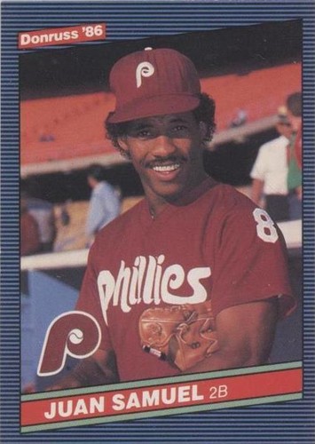 1986 Donruss - Juan Samuel #326