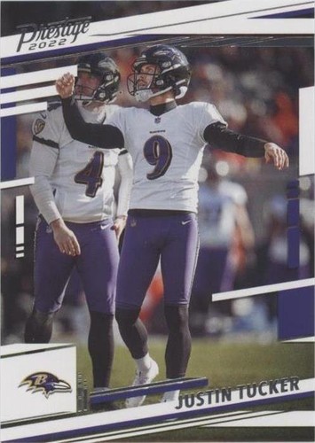 2022 Panini Prestige Justin Tucker #27
