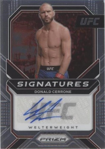 2021 Panini Prizm UFC - Donald Cerrone #SG-DCR