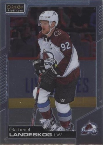 2020-21 O-Pee-Chee Platinum - Gabriel Landeskog #63