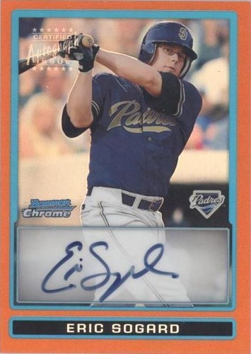 2009 Bowman Chrome - Eric Sogard #BCP127