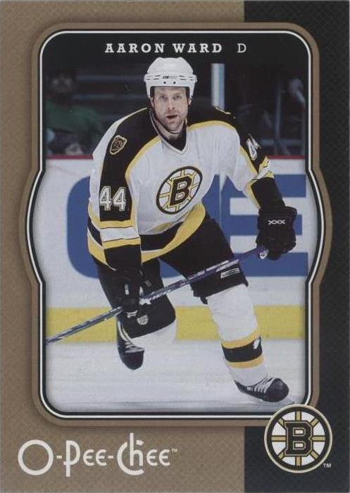 2007-08 O-Pee-Chee - Aaron Ward #37