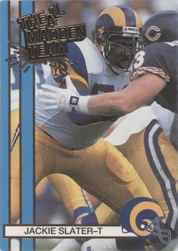 1990 Action Packed The All-Madden Team Jackie Slater #10