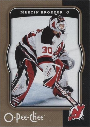 2007-08 O-Pee-Chee - Martin Brodeur #295