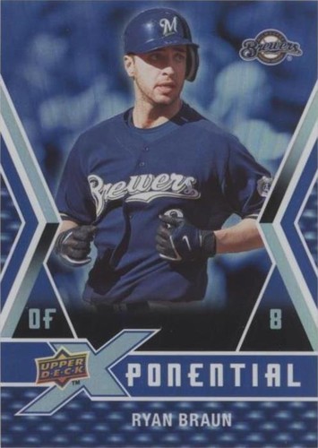 2009 Upper Deck X - Ryan Braun #X-RB