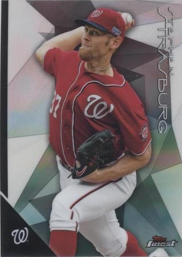 2015 Topps Finest - Stephen Strasburg #25