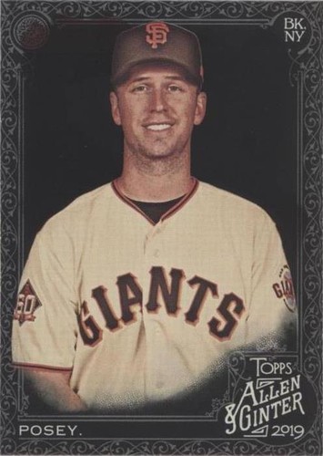 2019 Topps Allen & Ginter's X - Buster Posey #52