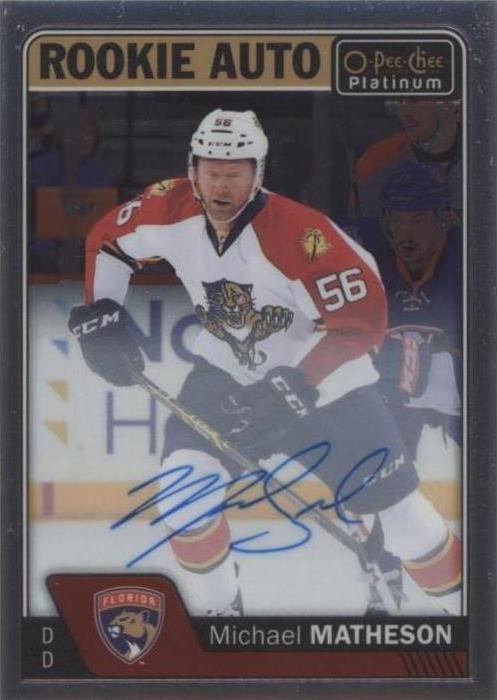 2016-17 O-Pee-Chee Platinum - Michael Matheson #R-MA