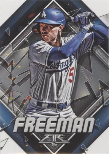 2022 Topps Fire - Freddie Freeman #33