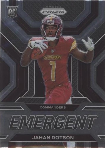 2022 Panini Prizm Jahan Dotson #E-10