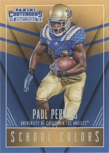 2016 Panini Contenders Draft Picks Paul Perkins #17
