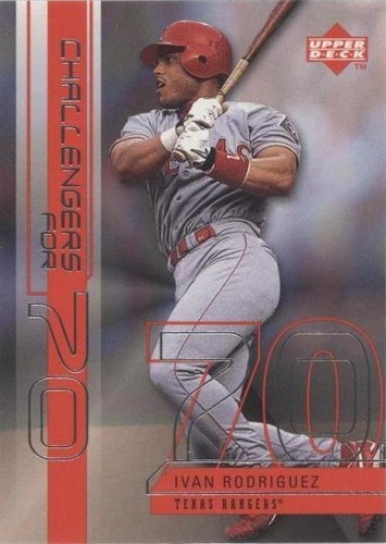 1999 Upper Deck Challengers for 70 - Ivan Rodriguez #C25
