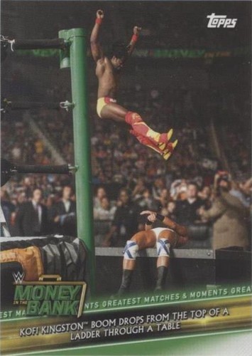 2019 Topps WWE Money in the Bank - Kofi Kingston #GMM-5