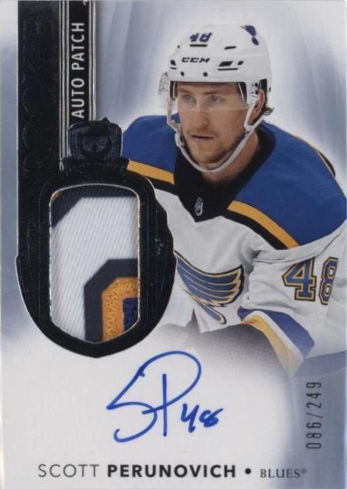 2021-22 Upper Deck The Cup - Scott Perunovich #191
