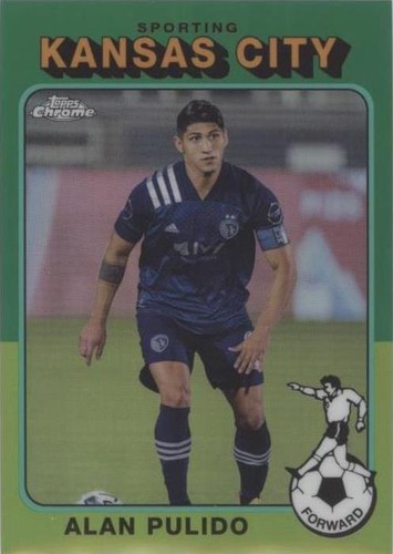 2021 Topps Chrome MLS Alan Pulido #TF75-14