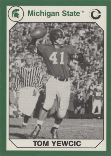 1990 Collegiate Collection Michigan State Spartans Tom Yewcic #48