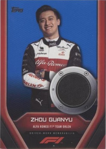 2022 Topps Formula 1 - Zhou Guanyu #F1RL-GZ