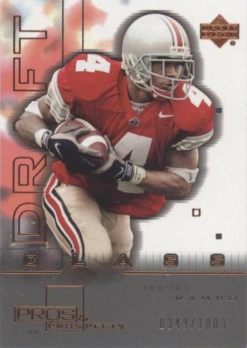 2001 Upper Deck Pros & Prospects Ken-Yon Rambo #124