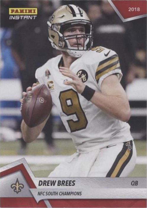 2018 Panini Instant NFL Drew Brees #151