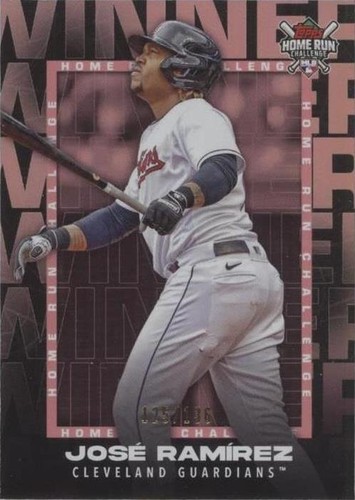2023 Topps Series 2 - Jose Ramirez #HRCW-20