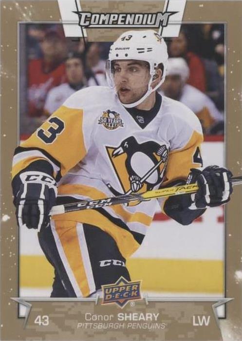 2017-18 Upper Deck Compendium - Conor Sheary #507