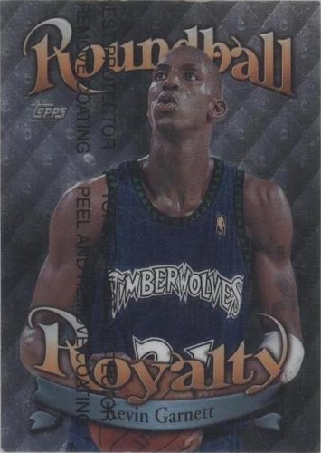 Kevin Garnett 1998 Flair Showcase #4 Row 3 - Legacy