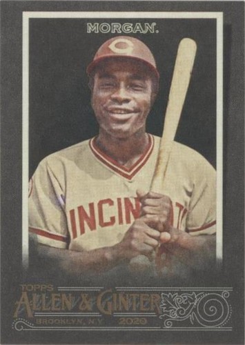 2020 Topps Allen & Ginter's X - Joe Morgan #27
