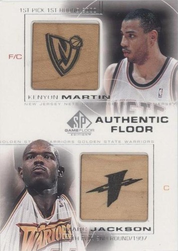 2000-01 SP Game Floor Edition - Marc Jackson/Kenyon Martin #C9