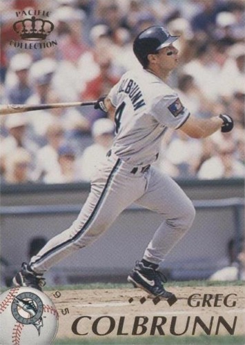 1995 Pacific Crown Collection - Greg Colbrunn #171
