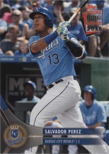 2018 Topps National Baseball Card Day - Salvador Perez #7
