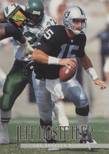 1994 Classic Pro Line Live Jeff Hostetler #66