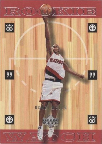 1998-99 Upper Deck Bonzi Wells SPx Finite Rookie Spectrum RC Psa 8 