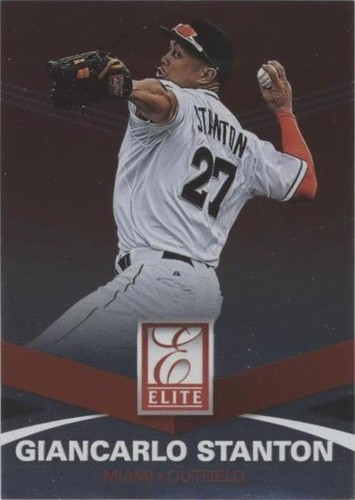 2015 Panini Elite - Giancarlo Stanton #36