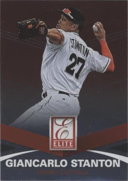 Panini Elite 2015 - Giancarlo Stanton #36