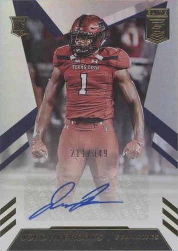 2020 Panini Donruss Elite Jordyn Brooks #RA-JB