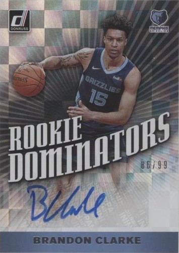 2019-20 Panini Donruss - Brandon Clarke #RD-BCL