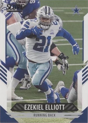 2021 Score Ezekiel Elliott #52