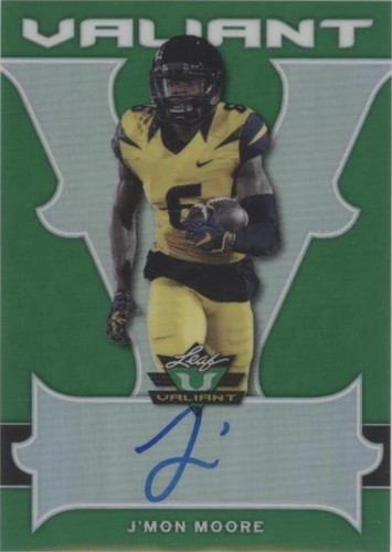 2018 Leaf Valiant J'Mon Moore #BA-JMM
