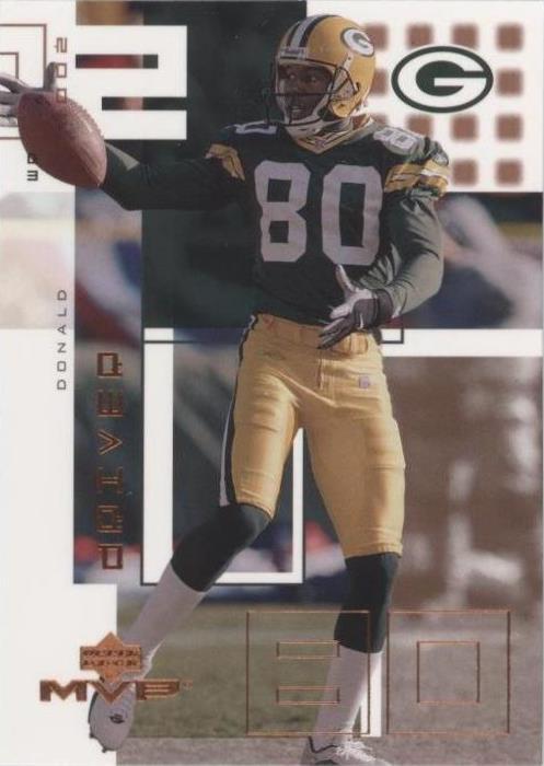 2002 Upper Deck MVP Donald Driver #91