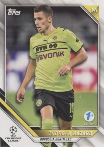 2021-22 Topps UCL Collection 1st Edition Thorgan Hazard #27