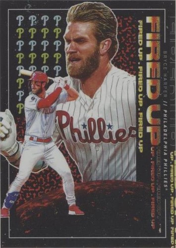 2019 Topps Fire - Bryce Harper #FIU-6