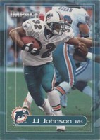 2000 Skybox Impact J.J. Johnson #125