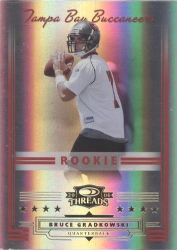 2006 Donruss Threads Bruce Gradkowski #154