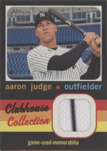 2020 Topps Heritage High Number - Aaron Judge #CCR-AJ