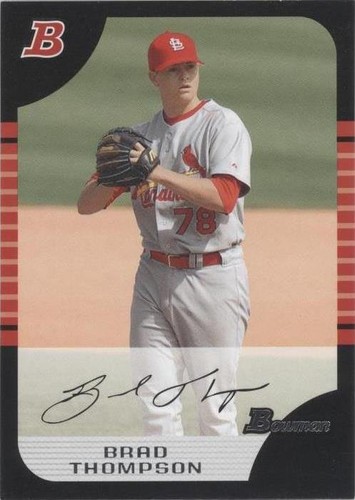 2005 Bowman Draft Picks & Prospects - Brad Thompson #BDP21