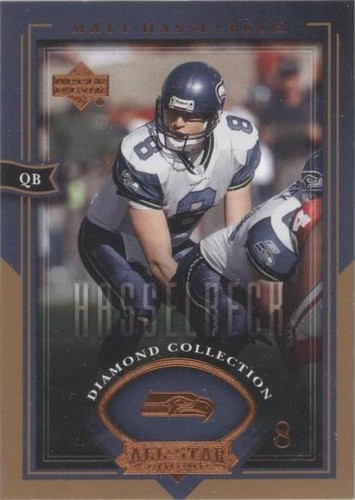 2004 Upper Deck Diamond Collection All-Star Lineup Matt Hasselbeck #71