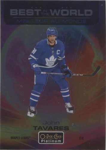 2020-21 O-Pee-Chee Platinum - John Tavares #BW-9