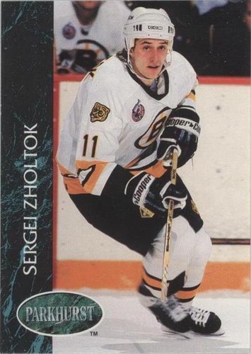 1992-93 Parkhurst - Sergei Zholtok #482